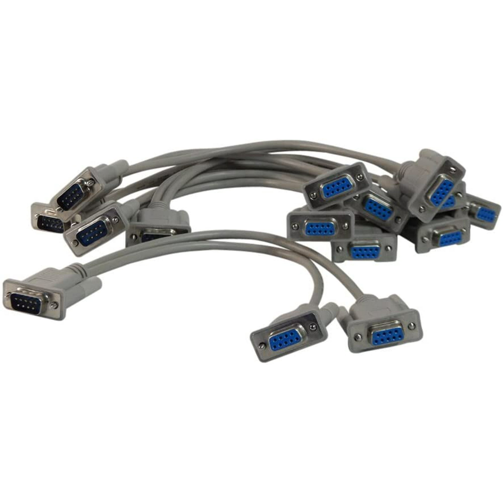 Your Cable Store 6 Foot DB9 9 Pin Serial Port Cable Male/Male RS232 Your Cable Store 6 Foot DB9 9 Pin Serial Port Cable Male/Male RS232